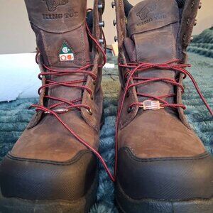 Red Wing Boots 9.5 Brown Wide